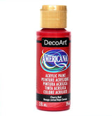 Acrylic Paint - Americana Acrylic 2oz Cherry Red