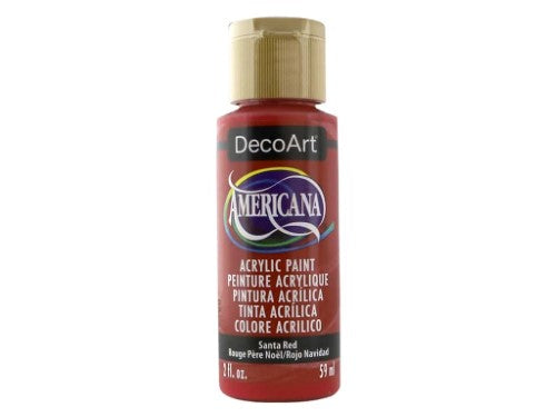 Acrylic Paint - Americana Acrylic 2oz Santa Red