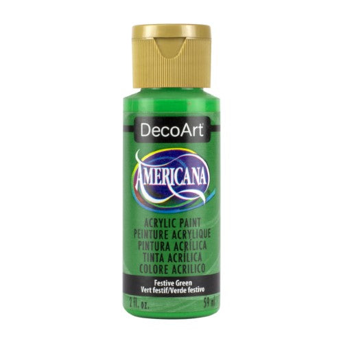 Acrylic Paint - Americana Acrylic 2oz Festive Green