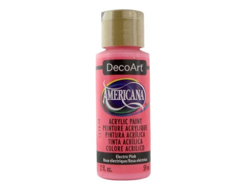 Acrylic Paint - Americana Acrylic 2oz Electric Pink