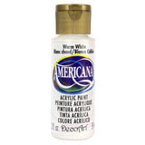 Acrylic Paint - Americana Acrylics 2oz Warm White