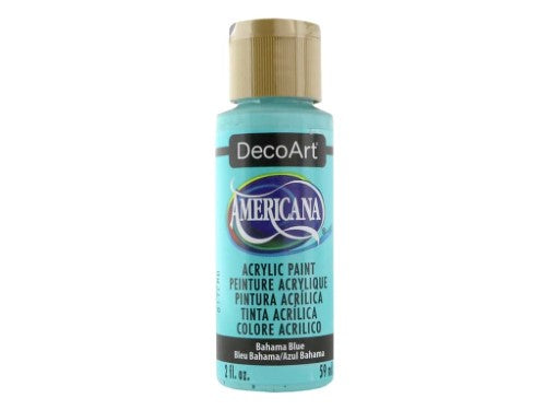 Acrylic Paint - Americana Acrylics 2oz Bahama Blue