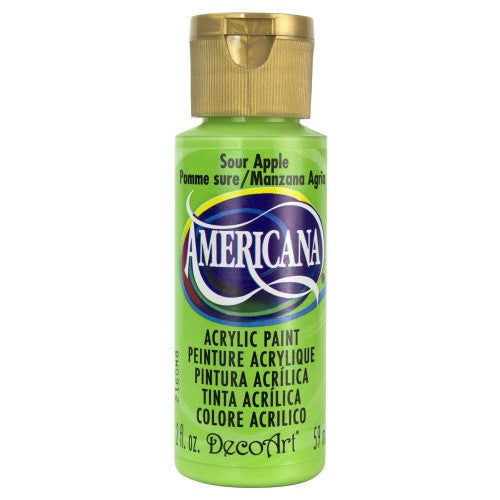 Acrylic Paint - Americana Acrylics 2oz Sour Apple