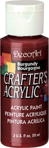 Acrylic Paint - Crafters Acrylic 2oz Burgundy