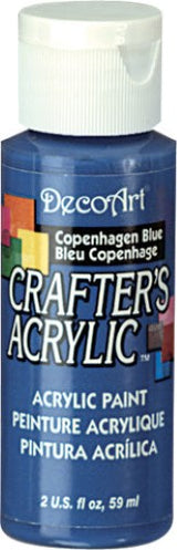 Acrylic Paint - Crafters Acrylic 2oz Copenhagen Blue