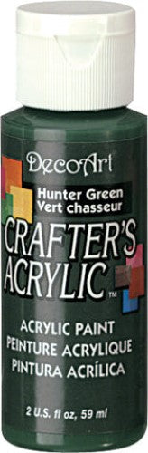 Acrylic Paint - Crafters Acrylic 2oz Hunter Green