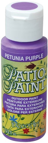 Acrylic Paint - Patio Paint 2oz Petunia Purple