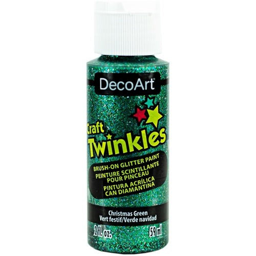 Craft Twinkles 2oz Christmas Green