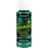 Craft Twinkles 2oz Christmas Green