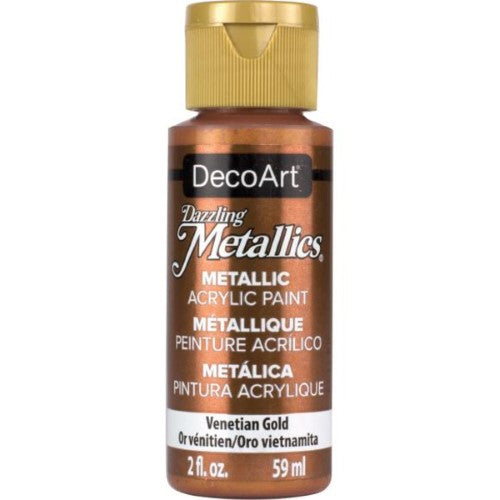 Acrylic Paint - Dazzling Metallics 2oz Venetian Gold