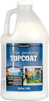 DECOART 64oz CLEAR POURING TOPCOAT