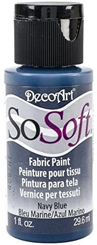 So Soft Fabric Acrylic 1oz Navy Blue