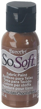 So Soft Fabric Acrylic 1oz Dark Chocolat