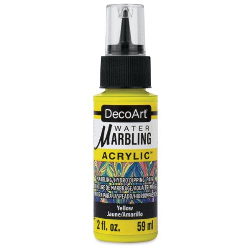 Decoart Water-Marbling Paint 59ml 2oz YELLOW