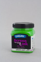 Ink - Derivan Screen Ink 250ml Green Light