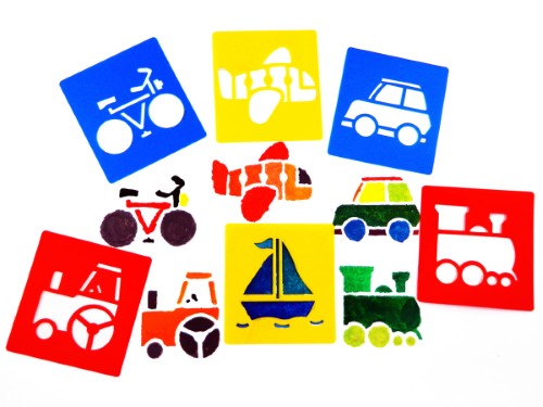 Stencil - Washable Stencils Transport (6)