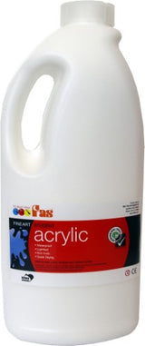 Acrylic Paint - Fas Student Acrylic 2ltr White