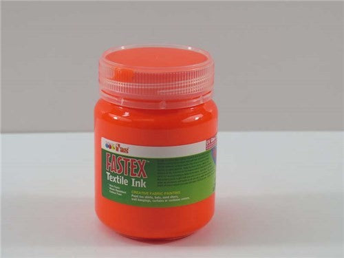 Heat Set Ink - Fas Textile Ink 250ml Fluo Orange