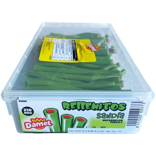Damel Watermelon Blowpipes ( 210 Pack )