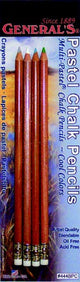 Pastel Chalk Pencils Cool Colours (4pc B