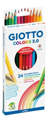 Artist Pencils - Giotto Colors 3.0 Pencils Box 24's