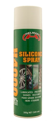 Helmar H4000 Silicone Spray 300g for superior lubrication, protection, and versatility in industrial, sports, and household applications.