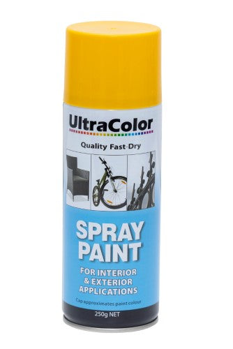 Spray Paint - Ultracolor 250g Golden Yellow