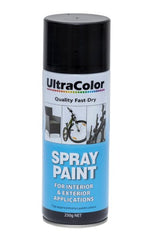 Spray Paint - Ultracolor 250g Satin Black