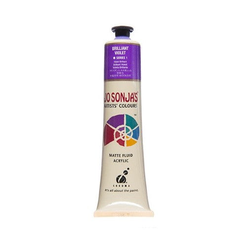 Acrylic Paint - Jo Sonja's 75ml Brilliant Violet