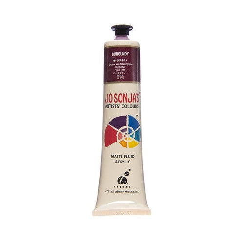 Acrylic Paint - Jo Sonja's 75ml Burgundy