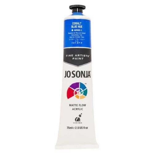 Acrylic Paint - Jo Sonja's 75ml Cobalt Blue Hue