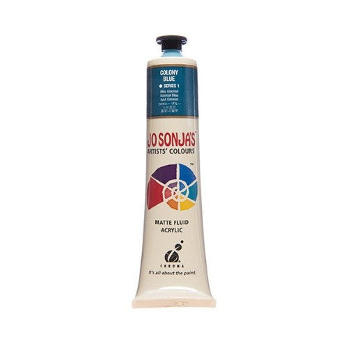 Acrylic Paint - Jo Sonja's 75ml Colony Blue