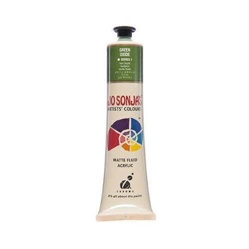 Acrylic Paint - Jo Sonja's 75ml Green Oxide