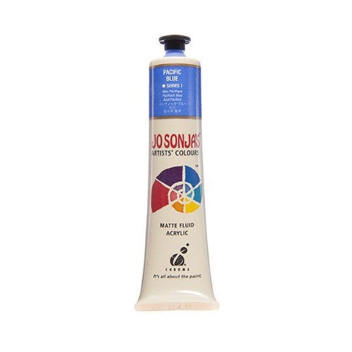 Acrylic Paint - Jo Sonja's 75ml Pacific Blue