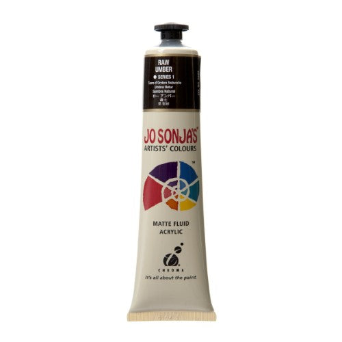 Acrylic Paint - Jo Sonja's 75ml Raw Umber
