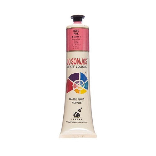 Acrylic Paint - Jo Sonja's 75ml Rose Pink