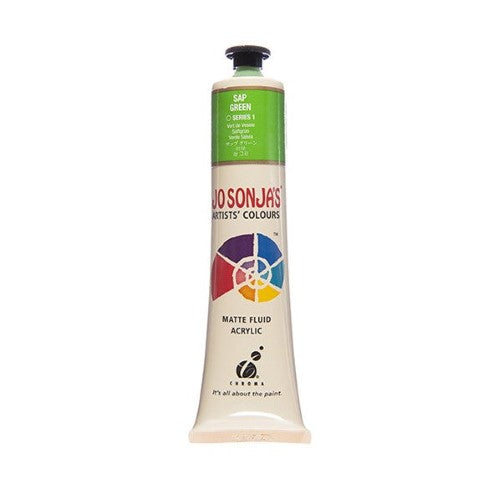 Acrylic Paint - Jo Sonja's 75ml Sap Green