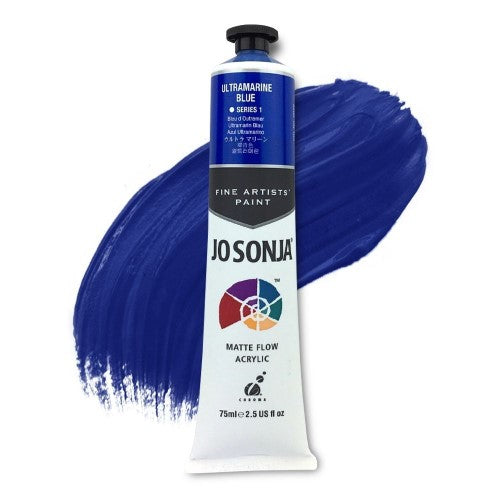 Acrylic Paint - Jo Sonja's 75ml Ultramarine Blue