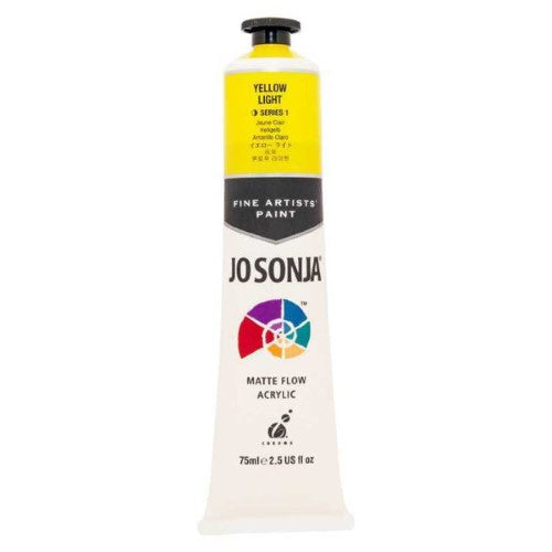 Acrylic Paint - Jo Sonja's 75ml Yellow Light