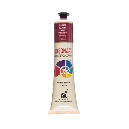 Acrylic Paint - Jo Sonja's 75ml Brown Madder