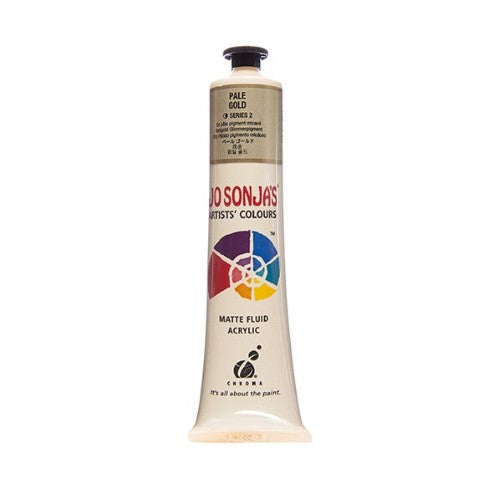 Acrylic Paint - Jo Sonja's 75ml Pale Gold