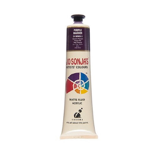 Acrylic Paint - Jo Sonja's 75ml Purple Madder