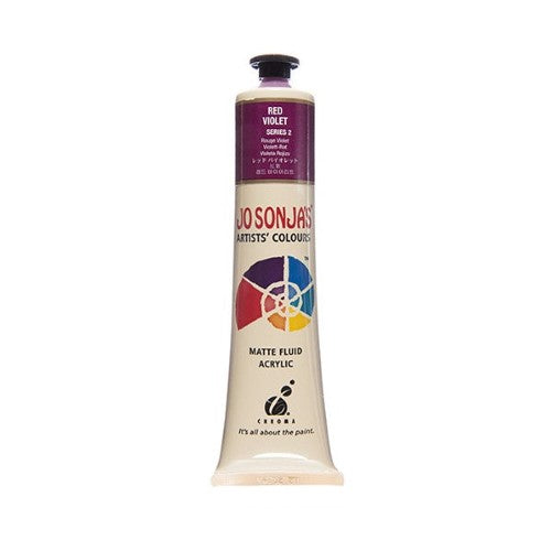 Acrylic Paint - Jo Sonja's 75ml Red Violet