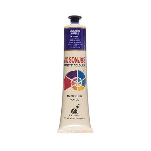 Acrylic Paint - Jo Sonja's 75ml Diox Purple