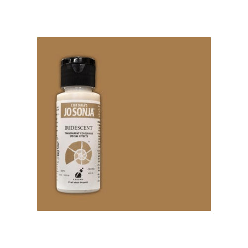 Acrylic Paint - Jo Sonja's Iridescent 60ml Gold