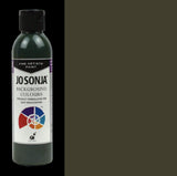 250ml bottle of Jo Sonja's Forest Green Acrylic Paint, ideal for artists with vibrant color and one-coat coverage.