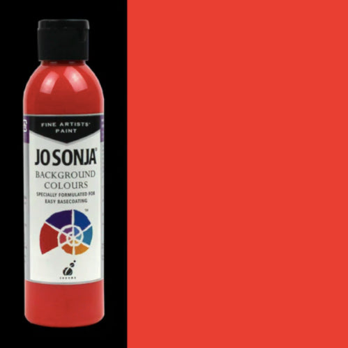 Acrylic Paint - Jo Sonja's Background Clear 250ml Poppy