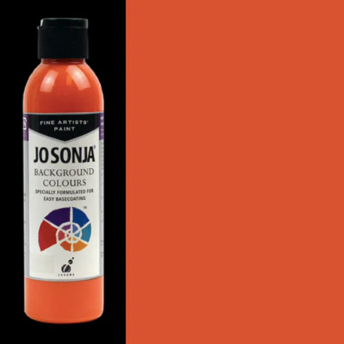 Acrylic Paint - Jo Sonja's Background Clear 250ml Tiger Lily