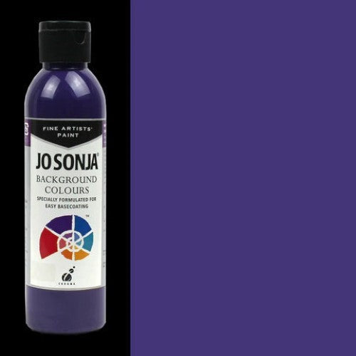 Acrylic Paint - Jo Sonja's Background Clear 250ml Wood Violet