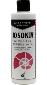 Acrylic Paint - Jo Sonja's Glass & Tile Painting Medium 250ml